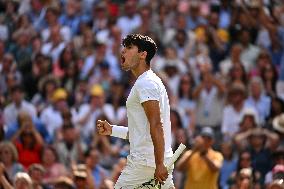 Wimbledon - Carlos Alcaraz v Novak Djokovic