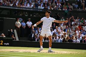 Wimbledon - Carlos Alcaraz v Novak Djokovic