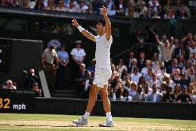 Wimbledon - Carlos Alcaraz v Novak Djokovic