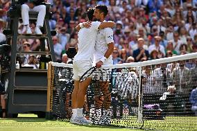 Wimbledon - Carlos Alcaraz v Novak Djokovic