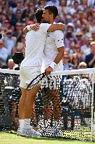 Wimbledon - Carlos Alcaraz v Novak Djokovic