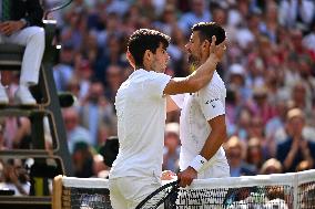 Wimbledon - Carlos Alcaraz v Novak Djokovic