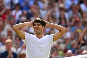 Wimbledon - Carlos Alcaraz v Novak Djokovic