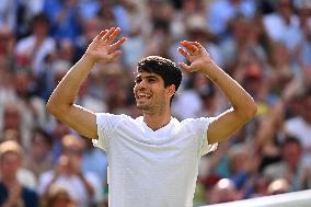 Wimbledon - Carlos Alcaraz v Novak Djokovic