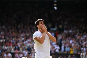 Wimbledon - Carlos Alcaraz v Novak Djokovic