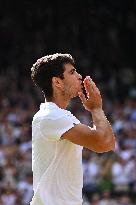 Wimbledon - Carlos Alcaraz v Novak Djokovic