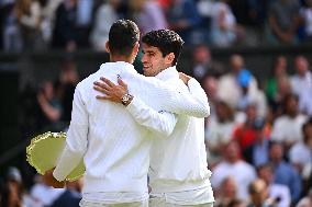 Wimbledon - Carlos Alcaraz v Novak Djokovic