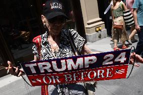 Trump Tower A Day After Donald Trump Injured In Shooting