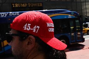 Trump Tower A Day After Donald Trump Injured In Shooting