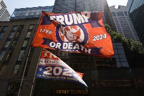 Trump Tower A Day After Donald Trump Injured In Shooting