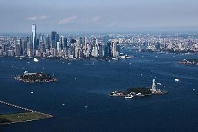 Aerial Views Of New York City