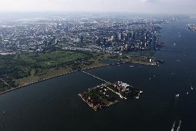 Aerial Views Of New York City