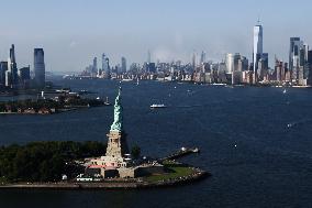 Aerial Views Of New York City