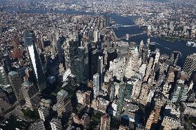 Aerial Views Of New York City