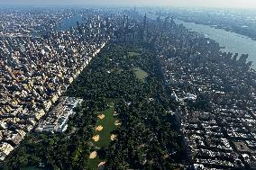 Aerial Views Of New York City