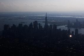 Aerial Views Of New York City