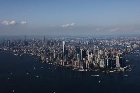 Aerial Views Of New York City