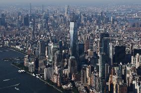 Aerial Views Of New York City