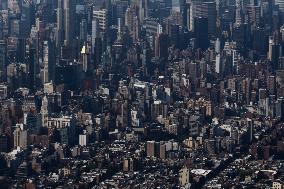 Aerial Views Of New York City