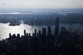 Aerial Views Of New York City