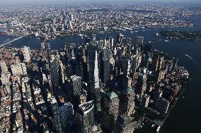 Aerial Views Of New York City