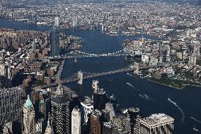 Aerial Views Of New York City