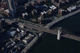 Aerial Views Of New York City