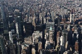 Aerial Views Of New York City