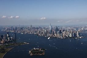 Aerial Views Of New York City