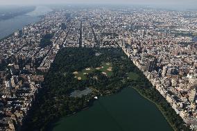 Aerial Views Of New York City