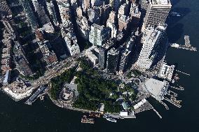 Aerial Views Of New York City