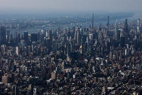 Aerial Views Of New York City