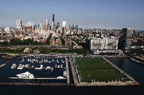 Aerial Views Of New York City