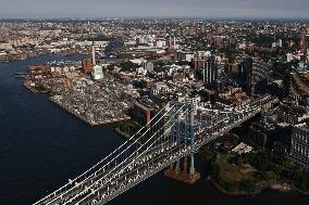 Aerial Views Of New York City