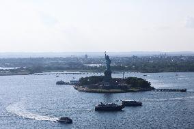 Aerial Views Of New York City