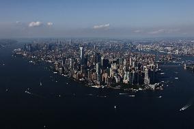 Aerial Views Of New York City