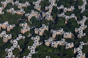 Aerial Views Of New York City