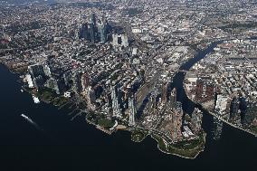 Aerial Views Of New York City