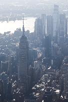 Aerial Views Of New York City