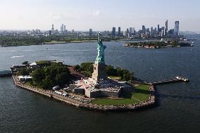 Aerial Views Of New York City