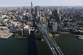 Aerial Views Of New York City