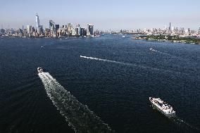 Aerial Views Of New York City