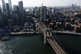 Aerial Views Of New York City