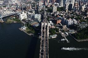 Aerial Views Of New York City