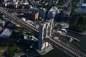 Aerial Views Of New York City