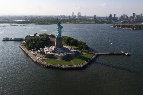 Aerial Views Of New York City