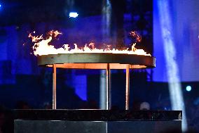 Olympic Flame at the City Hall in Paris