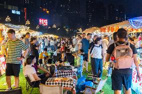 Night Market Popular in Chongqing