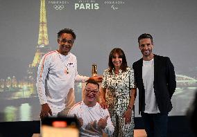 (SP)FRANCE-PARIS-OLYMPIC GAMES-TORCH RELAY
