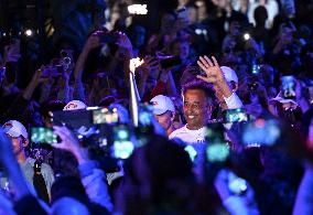 (SP)FRANCE-PARIS-OLYMPIC GAMES-TORCH RELAY